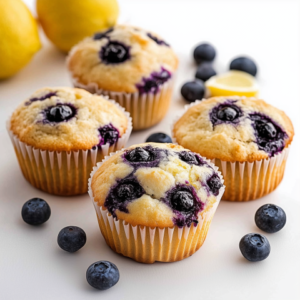 Blueberries Lemon Muffins
