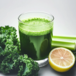 Kale, celery and ginger detox drink