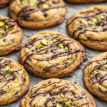 Pistachio and Chocolate Chip cookies