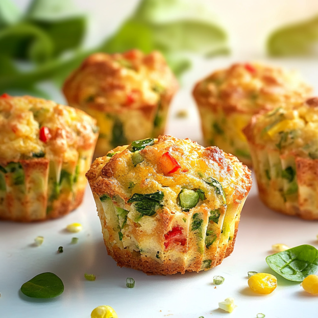 Nutrient-Dense Protein Breakfast Muffins