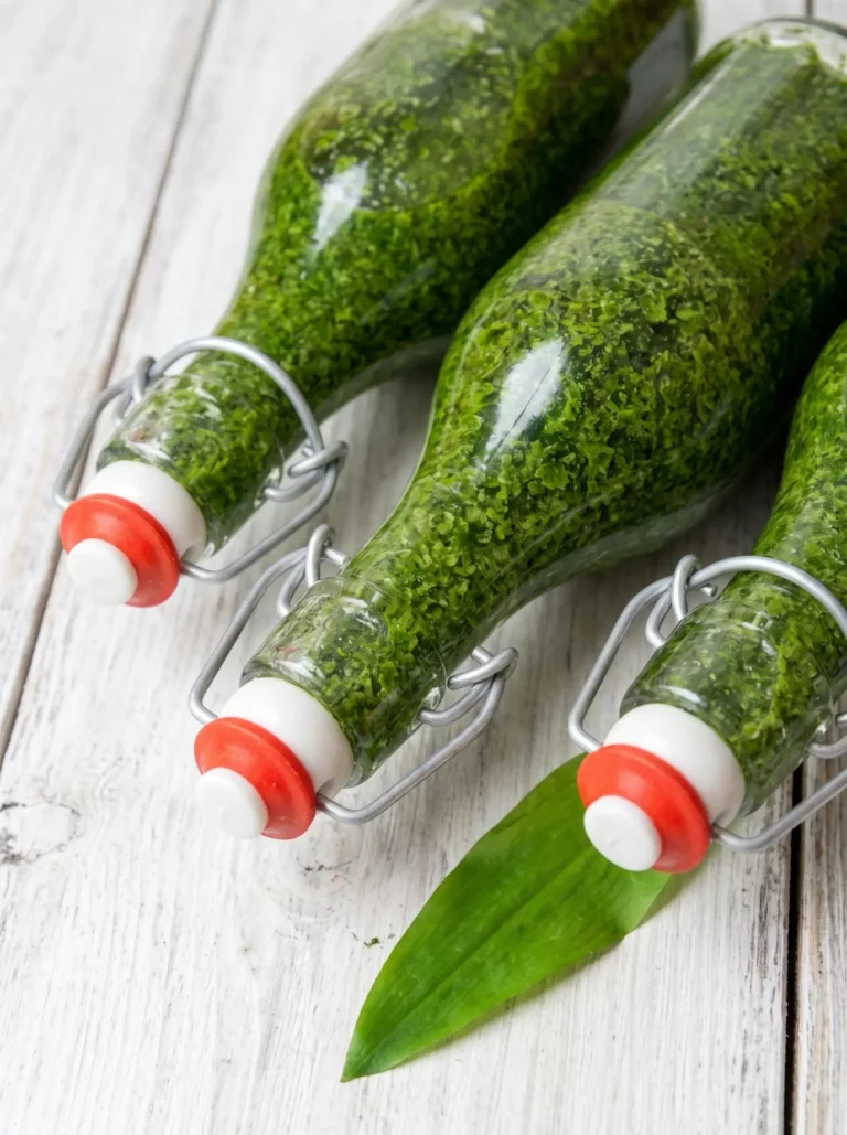 Bärlauch Öl selber machen: Geniales, perfektes Rezept